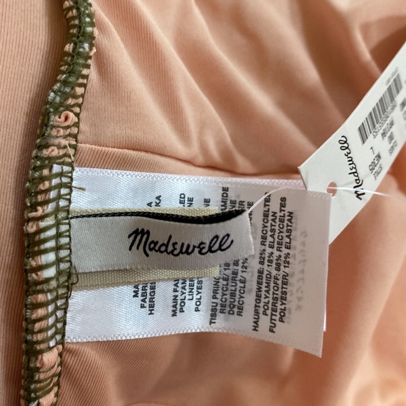 NWT Madewell swim top- size large - Picture 5 of 6